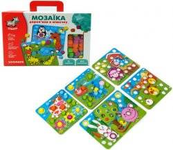 Мозаика деревянная боченки Ферма ZB2002-01 Влади Тойс в коробке