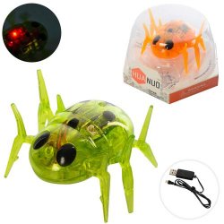 Робот паук светится, ходит, прыгает, переворачивается на аккумуляторах + USB зарядное 151101-Х